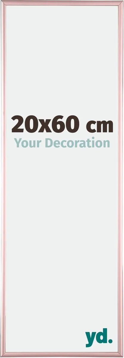 yd. Your Decoration - Fotolijst 20x60 cm - Aluminium - Koper - Kent