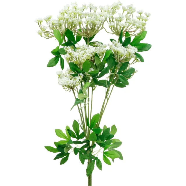 Viana Wilde wortel Kunstweidebloem Kunstbloemen 3st, 3 Stück Veelkleurig