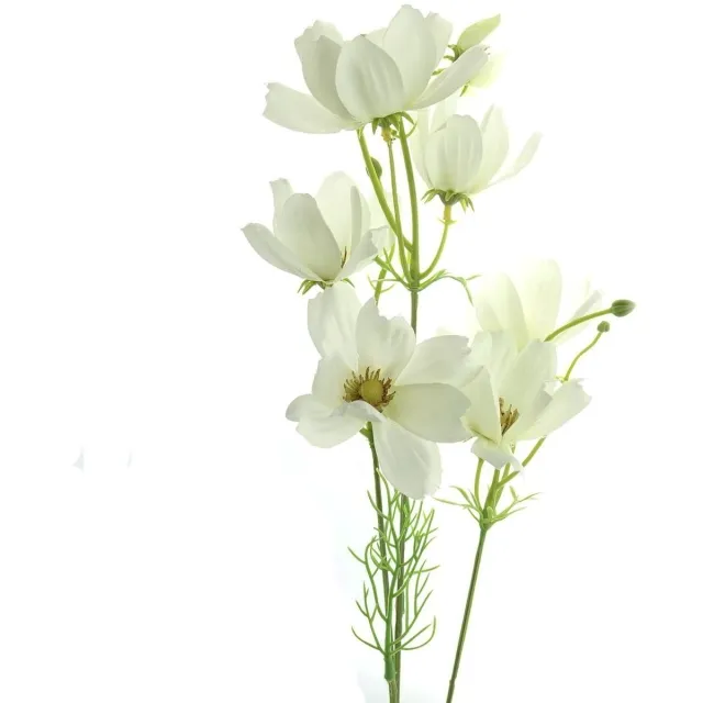 Deko Florale Sperling Deko Florale Cosmea stengel Wit 58 cm - kunstplanten