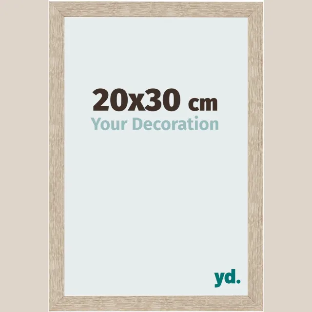 yd. Your Decoration - Fotolijst 20x30 cm - MDF - Sonoma Eiken - Bologna