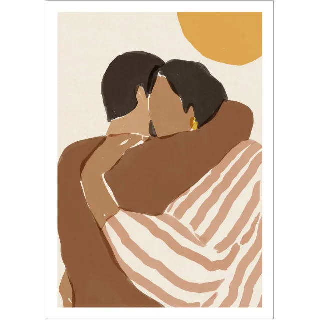 Poster & Frame Poster - Sacrée Frangine - Love Language (30 x 40 cm cm)