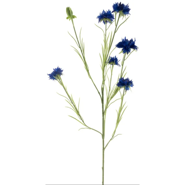 Erutan avon Cornflower spray James dk blue 90 cm kunstbloem Erutan Avon blauw