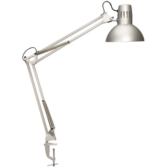Maul MAULstudy Bureaulamp - LED - Metaal - Zilver - Tafellamp met Klem