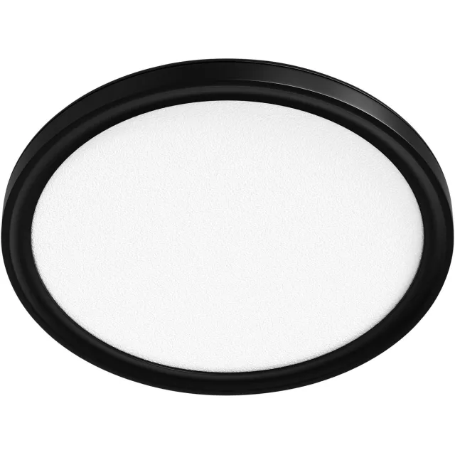 Osram plafondlamp zwart, 3000 K / 4000 K / 6000 K, warm wit, 950 lm, 14 W, 22 cm Ø, polypropyleen (PP), 120° stralingshoek