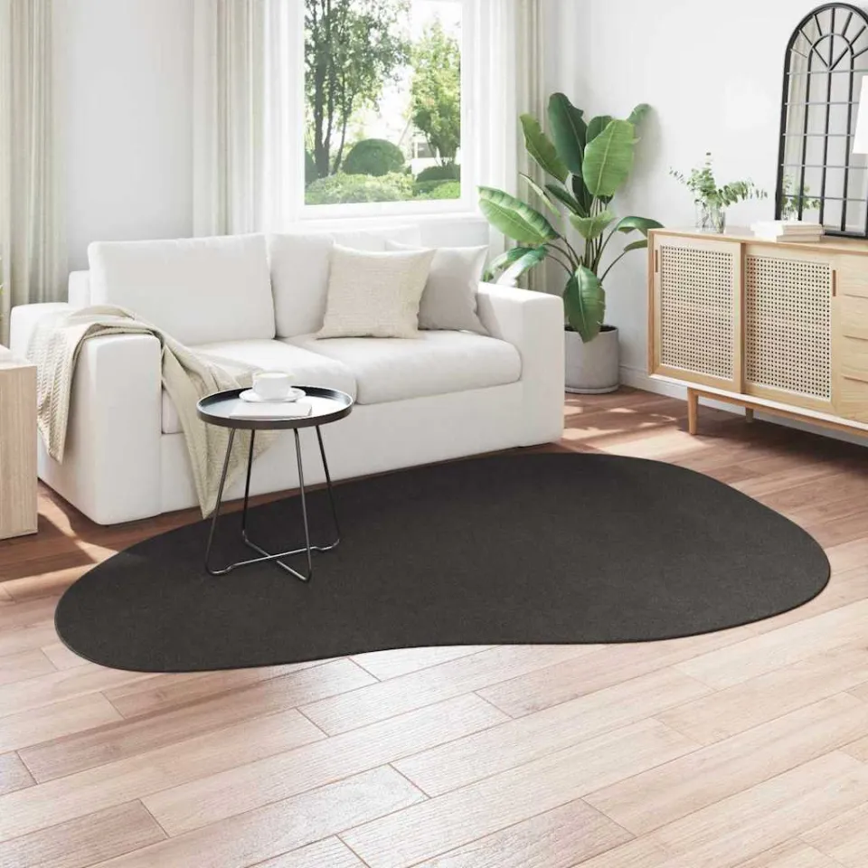 vidaXL Tapijt HUARTE Antraciet Polyester, foto 3