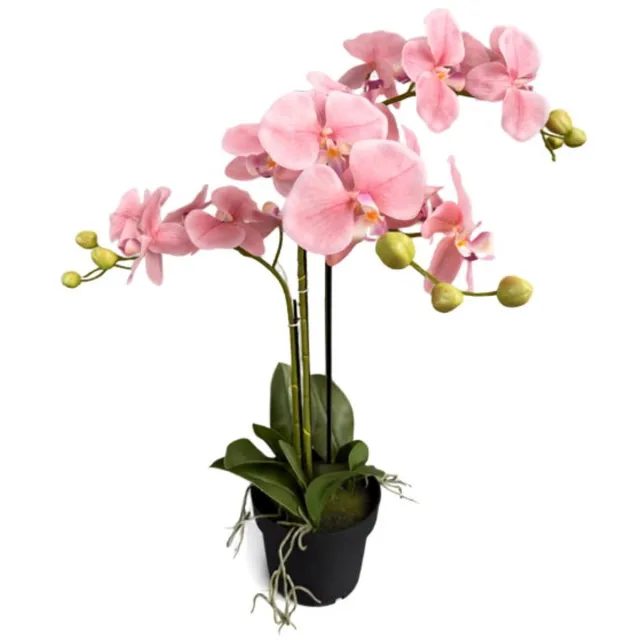 Oosterik Home Orchidee new pink in pot H 60 cm kunstplant Oosterik Home onbekend