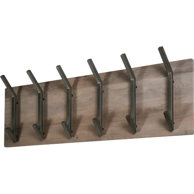 AnLi Style Kapstok 2x6-haaks Naturel
