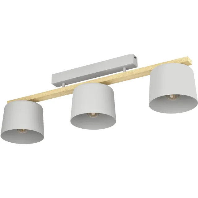 EGLO Mariel Plafondlamp - E27 - 91 cm - Bruin Bruin;Licht Grijs