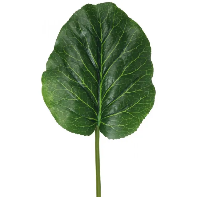 Viana Groene kunstplant Bergenia Groene kunstplant 53cm groente