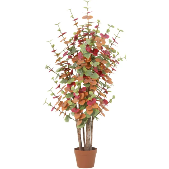 Trendyplants Kunst Eucalyptus Colours - Eucalyptusboom - Kunstplant - Hoogte 120cm - Potmaat Ø18cm Groen