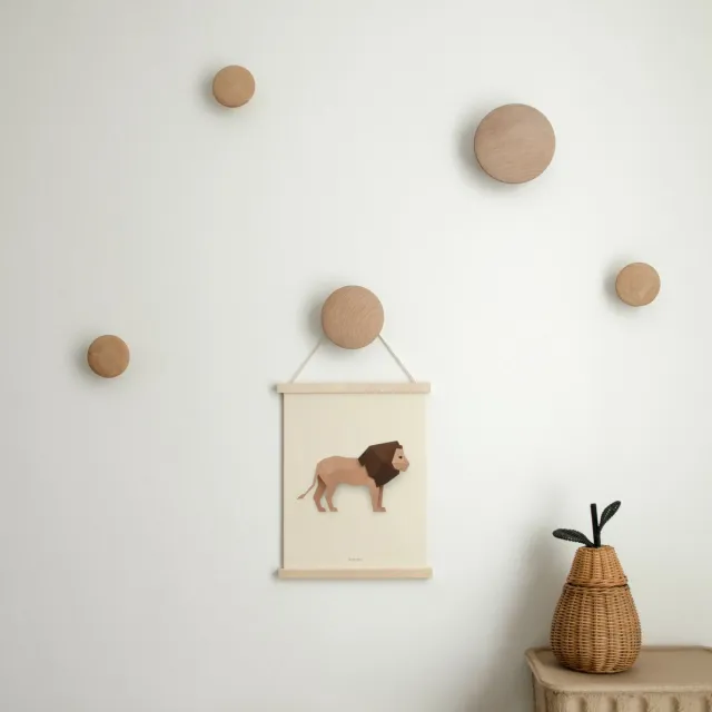 Studio Ditte Leeuw Poster - 30x40 cm Bruin