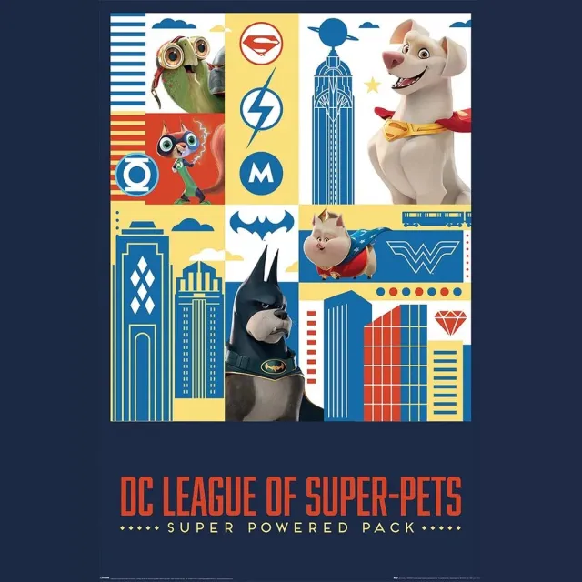 DC Comics DC Super Pets Activate - Maxi Poster Multi color
