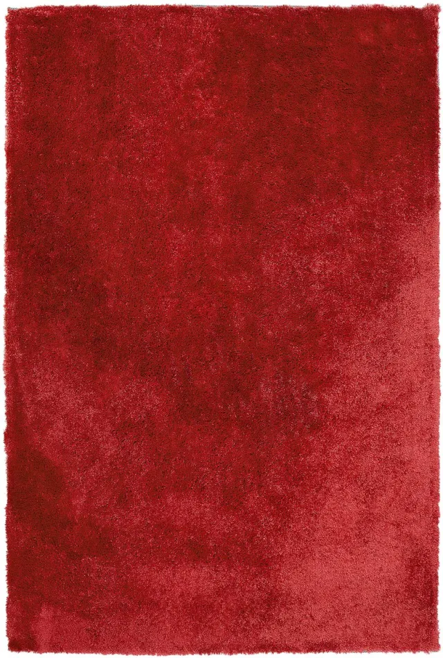 Beliani EVREN - Vloerkleed - Rood - 160 x 230 cm - Polyester