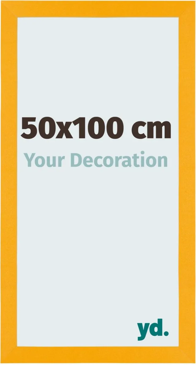 yd. Your Decoration - Fotolijst 50x100 cm - MDF - Geel - Mura