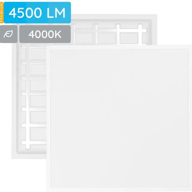 Modee LED Paneel 60x60cm - 36W - Systeemplafond - Gelijkmatige Lichtverdeling - Flikkervrij - Instelbare Kleurtemperatuur 3CCT Wit