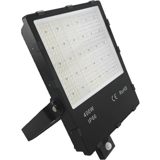 Tsong LED schijnwerper 400W - Koelwit 4000K - 68.000 lm - 170 lm/W - 90° - bewegingssensor - IP66