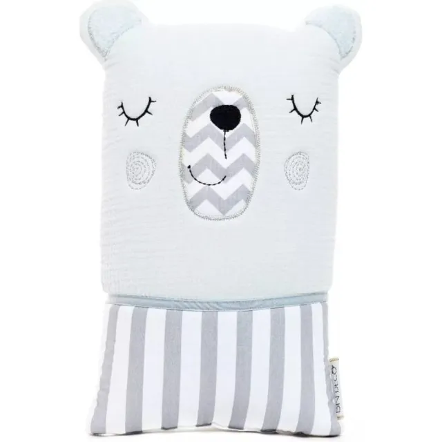 decoware Sierkussen Cutie Bear - Blauw