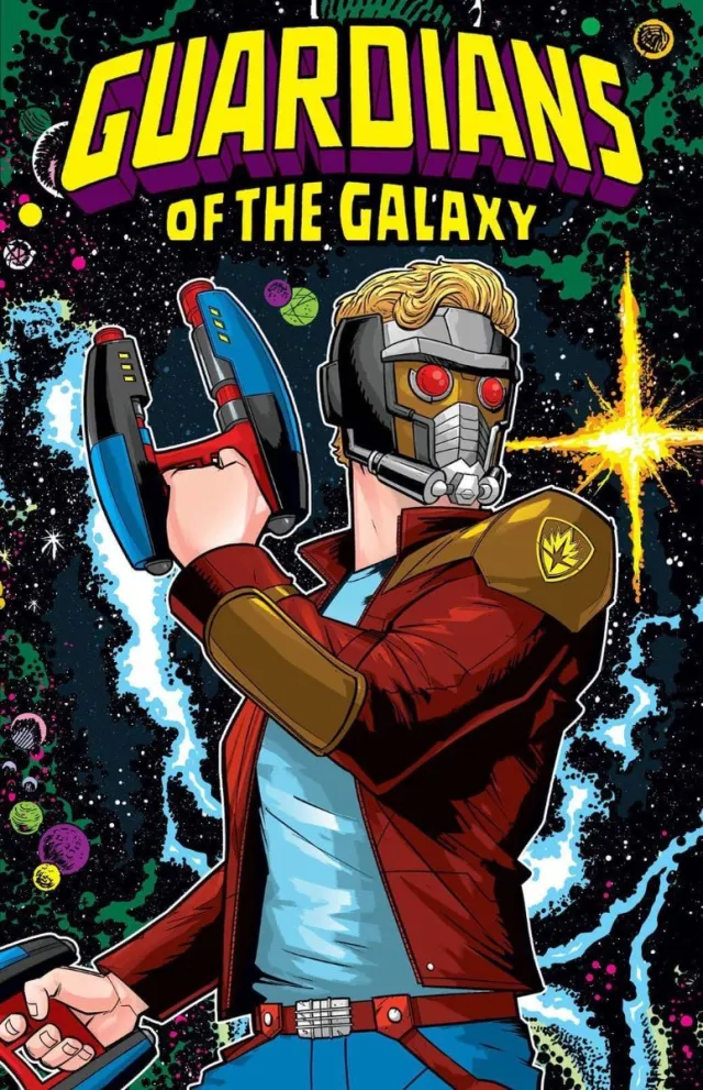 Hole in the Wall Guardians Of The Galaxy Shooter - Maxi Poster - 61 x 91.5 cm Zwart