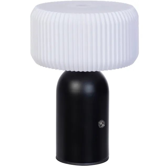 Luxform tafellamp USB Nazaré zwart