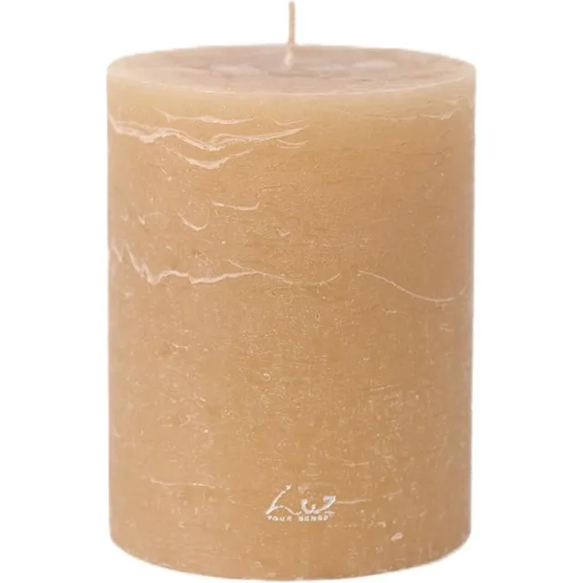 LUZ Rasteli Luz Your Senses Stomp Kaars Crème-Portobello D 10 cm H 13 cm