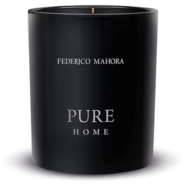 FM Federico Mahora -Home Fragrance Candle 472 - met de geur van Creed Aventus zwart