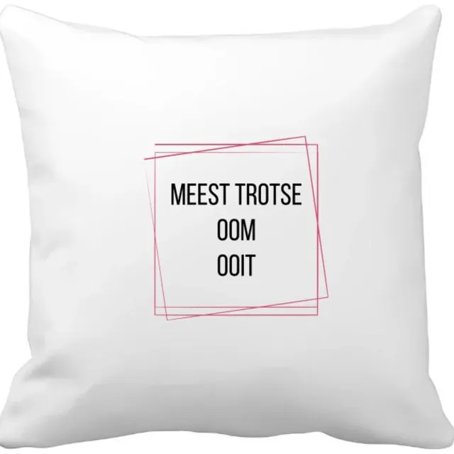 Akyol meest trotse oom ooit Kussen hoes - Oom - trotse oom - verjaardagscadeau - verjaardag - cadeau - cadeautje voor oom - oom artikelen - kado - geschenk - gift - 40 bij 40 cm Multicolor