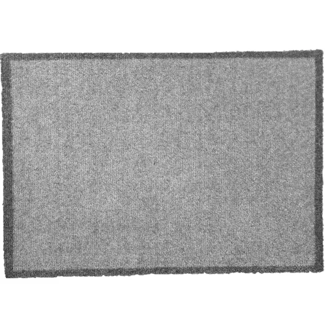 Hamat Eco-Clean+ Light Grey 50 x 120 cm - Wasbare Droogloopmat - Schoonloopmat Binnen - Polyamide - 30°C Licht Grijs