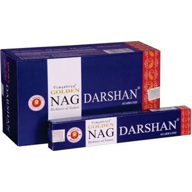 Vijayshree Golden Nag Darshan, blauw 15gr (12x15gr)