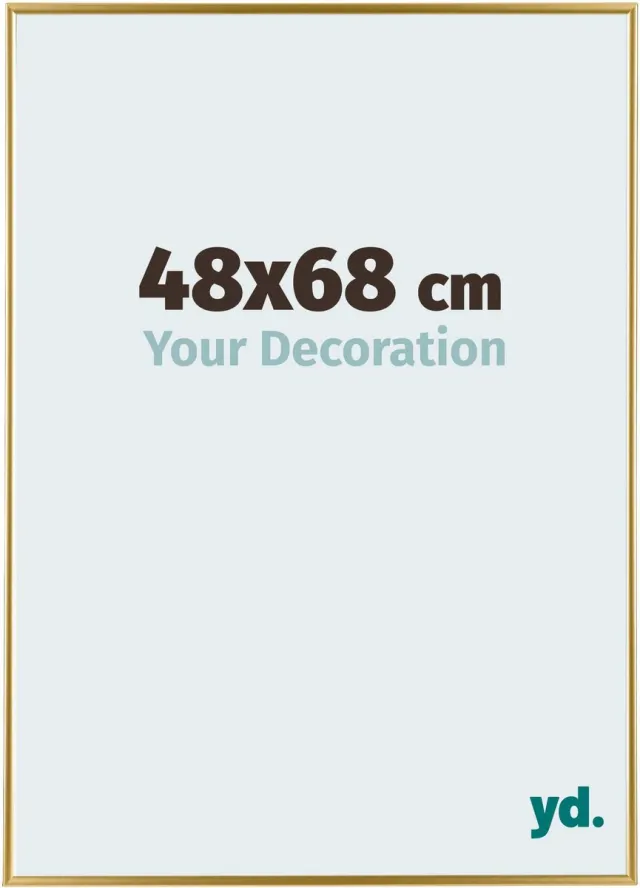 yd. Your Decoration - Fotolijst 48x68 cm - Kunststof - Goud - Evry