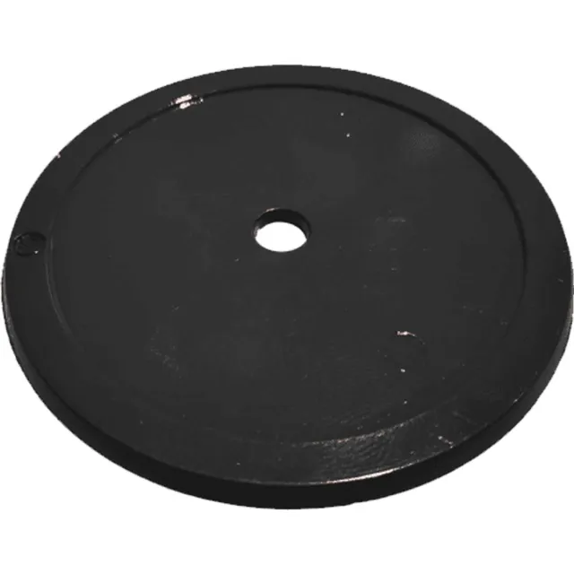 House of Bakelite dob wandplaat kapstok - Zwart Ral 9005
