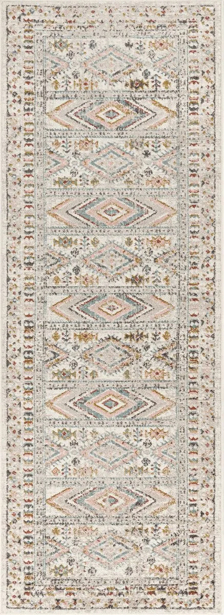 Surya Evelyn vloerkleed vintage oosters perzikkleur