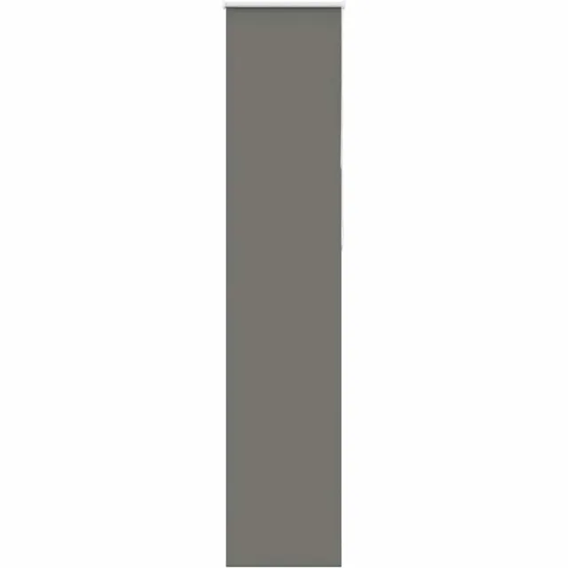 vidaXL Rolgordijn verduisterend 40x230cm stofbreedte 35,7 cm polyester grijs