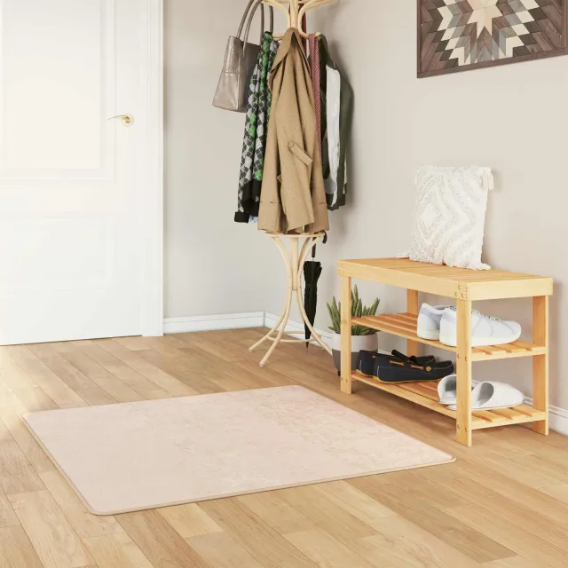 vidaXL Vloerkleedloper MARSA Crèmekleurig 100 x 100 cm, foto 2