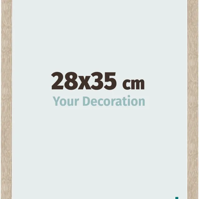yd. Your Decoration - Fotolijst 28x35 cm - MDF - Sonoma Eiken - Bologna