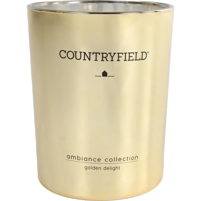 Countryfield Golden Delight Geurkaars goud 13cm