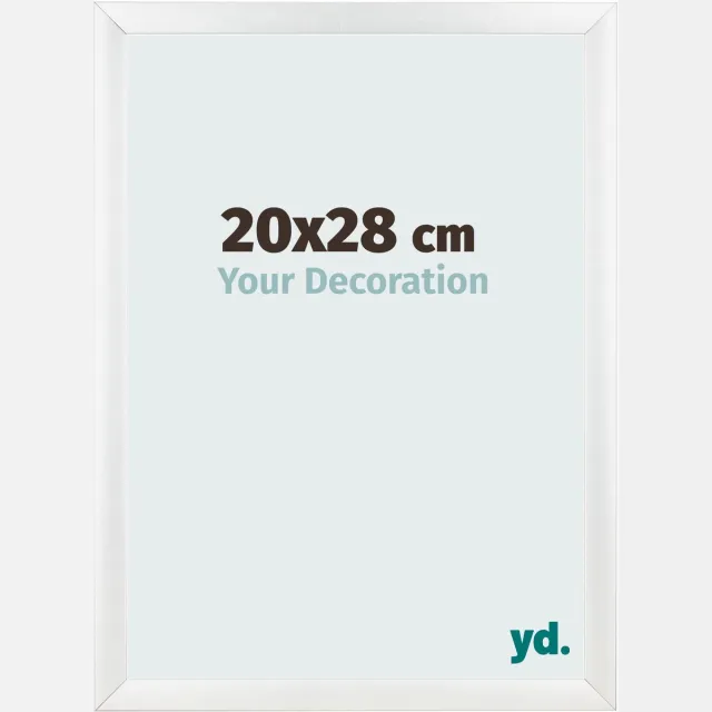 yd. Your Decoration - Fotolijst 20x28 cm - MDF - Wit Hoogglans - Pisa