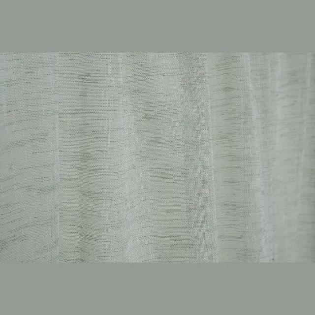 Elbersdrucke BistroGordijn Liem 48x140 cm mint semi-transparant Grün