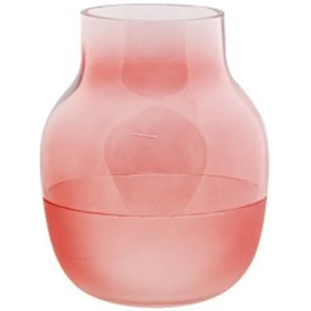 Cosy @ Home Vaas Modern Roze 11x11xh13cm Rond Glas
