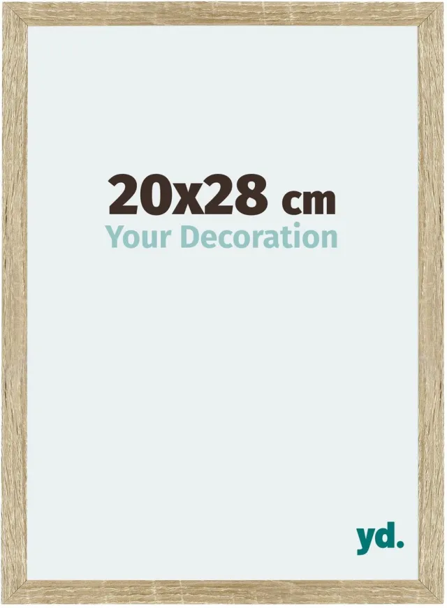 yd. Your Decoration - Fotolijst 20x28 cm - MDF - Sonoma Eiken - Mura