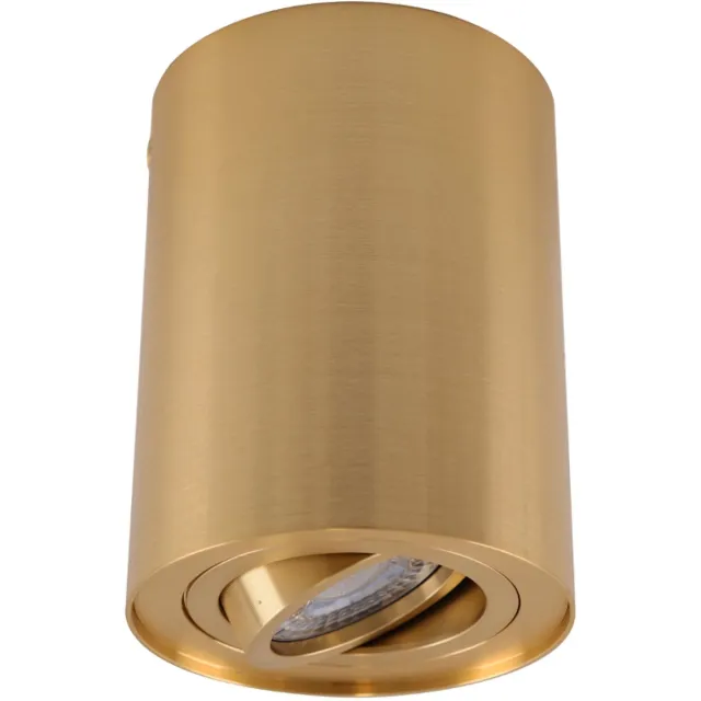 Olucia ONNO - Opbouw Downlight - Messing - Vorm: Cilinder