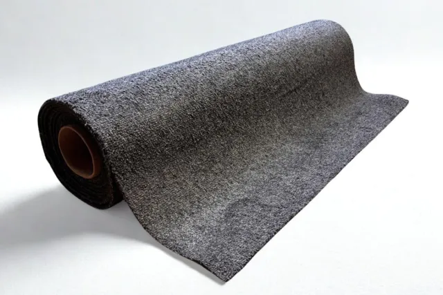 123deurmatten.nl Weekmakervrije droogloopmat - Grijs - 100x150cm - 6mm - 100% katoen - Deurmat binnen - Schoonloopmat - Duurzaam - Voor binnen - Anti-slip rug - Geschikt voor PVC- en vinyl vloeren - DIY op maat te snijden