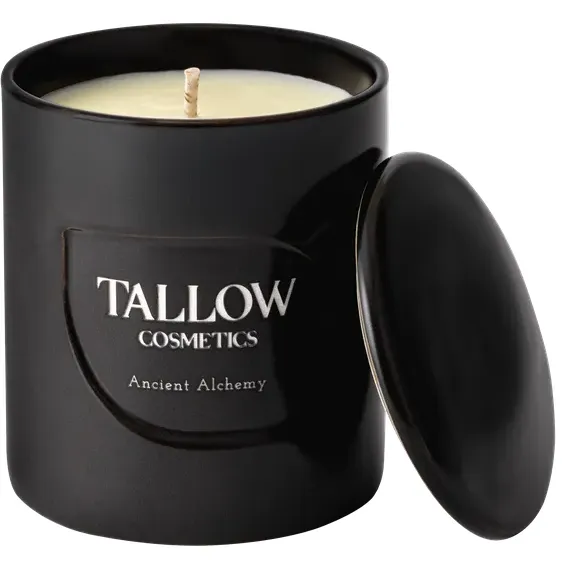 Tallow Cosmetics Geurkaars Ancient Alchemy Zwart