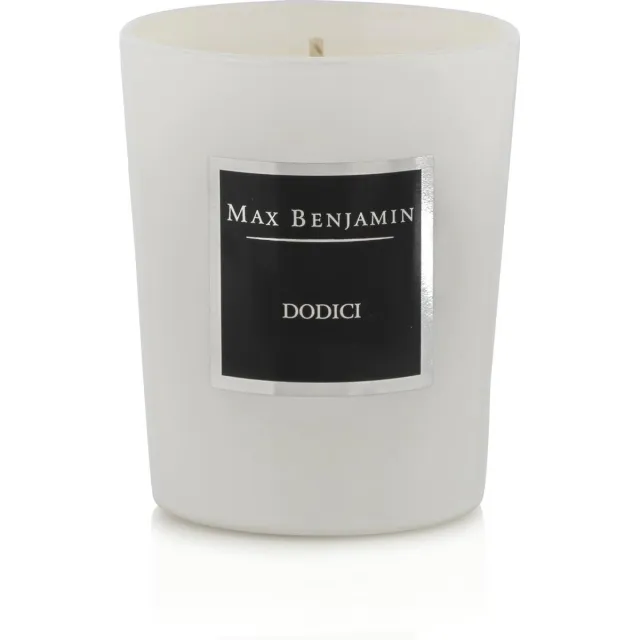 Max Benjamin Geurkaars dodici - Overheerlijke geur kaars - Unieke aroma Wit
