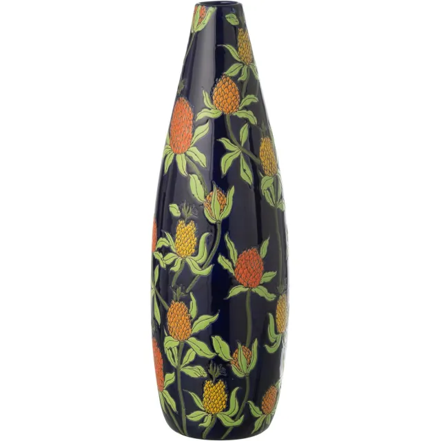 J-Line vaas Ananas - porselein - mix - large Multi