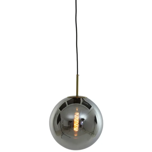 Light & Living Hanglamp Medina brons smoke