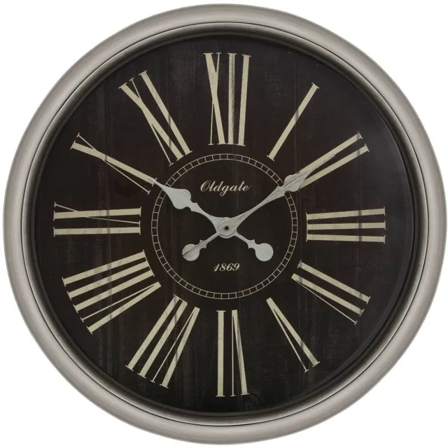 Atmosphera Créateur d'intérieur® JENNA-klok met sierlijst Argenté