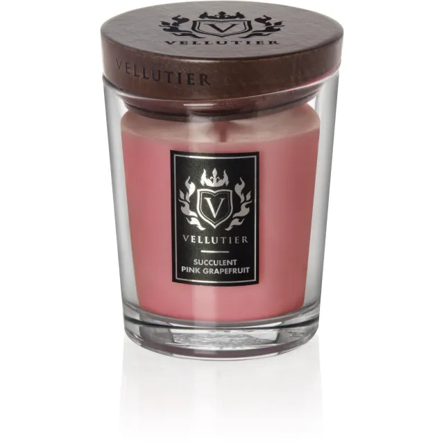 Vellutier Medium Candle Succulent Pink Grapefruit
