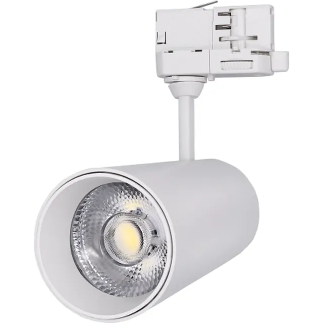 Xtra Warm Led 3 fase-Trackspot-Railverlichting-Spot-15W-2000-3000K-35°-dimbaar-wit