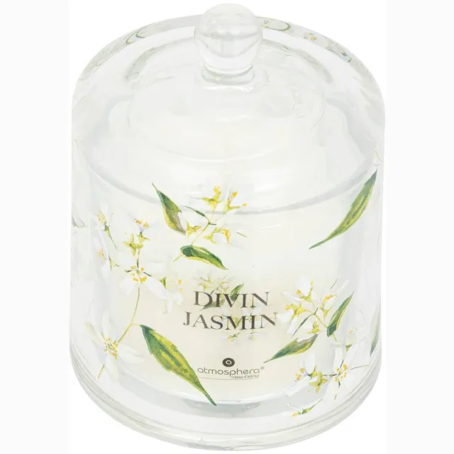 Atmosphera Créateur d'intérieur® Geurkaars in glazen stolp OUDY Blanc jasmin