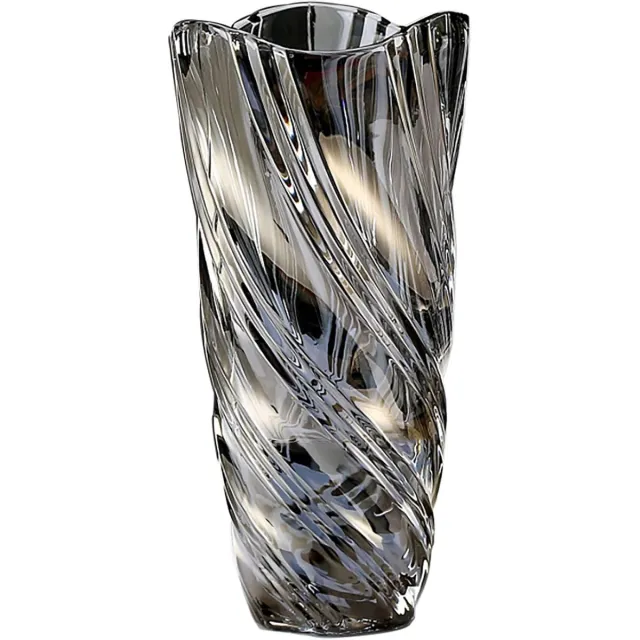 Famanu Glazen bloemenvaas - moderne minimalistische vaas Glass bloemen handgemaakt bloemenarrangement decoratie hydrocultuur ornament voor thuis eettafel - cadeau voor bruiloft - housewarming party Stijl B-grijs